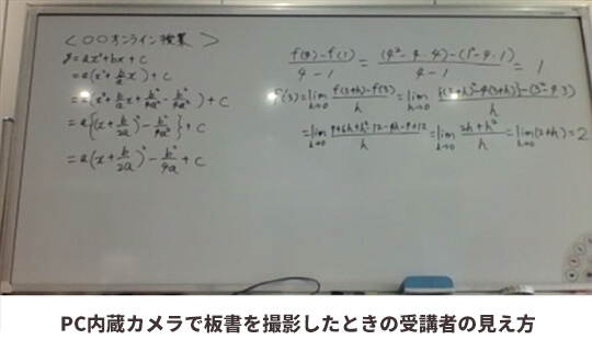 オンライン授業 研修における白板家を活用した板書共有法 Board 白板家